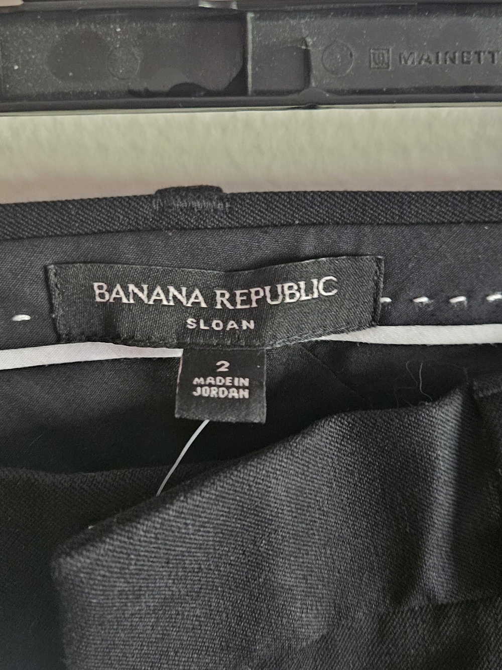 Banana Republic Black Curvy Sloan Tailored Pants. Work, Business, Office Wear